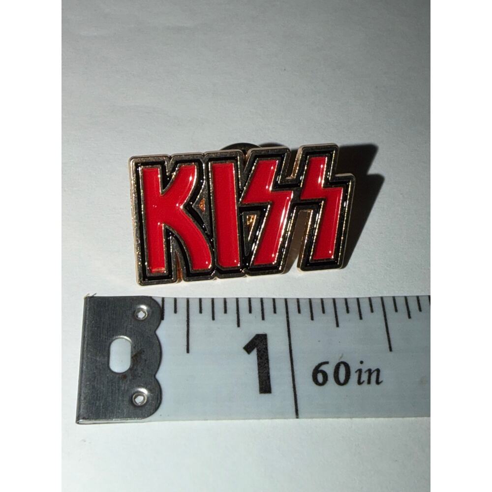 KISS Band Pin Brooch